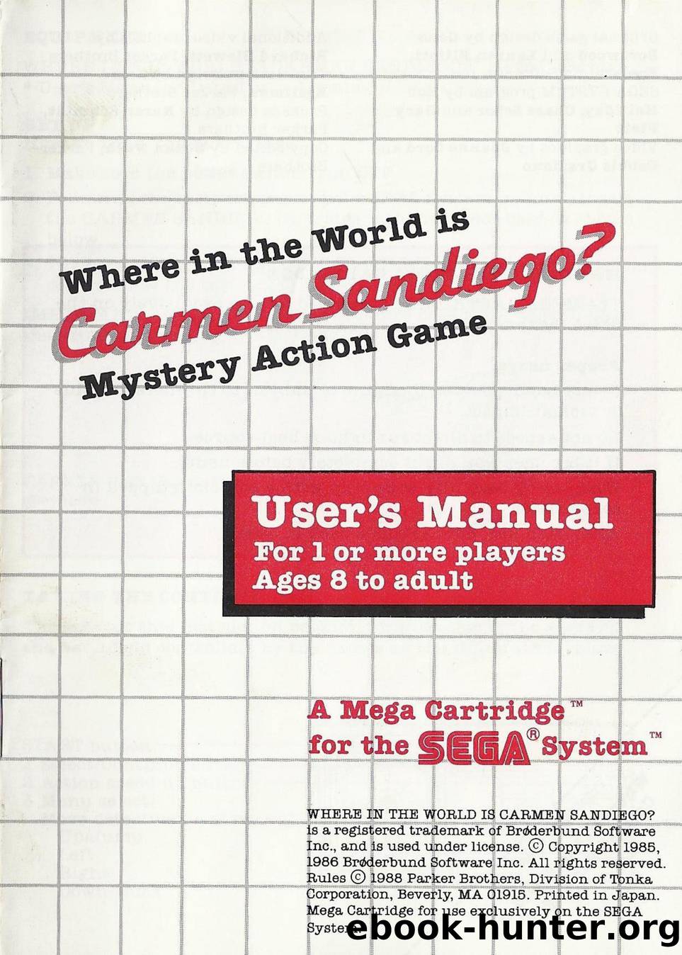 where in the world is carmen sandiego usa 1 by Unknown