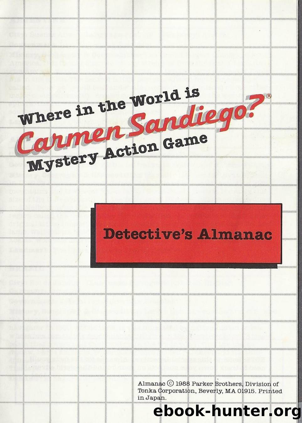 where in the world is carmen sandiego usa almanac by Unknown