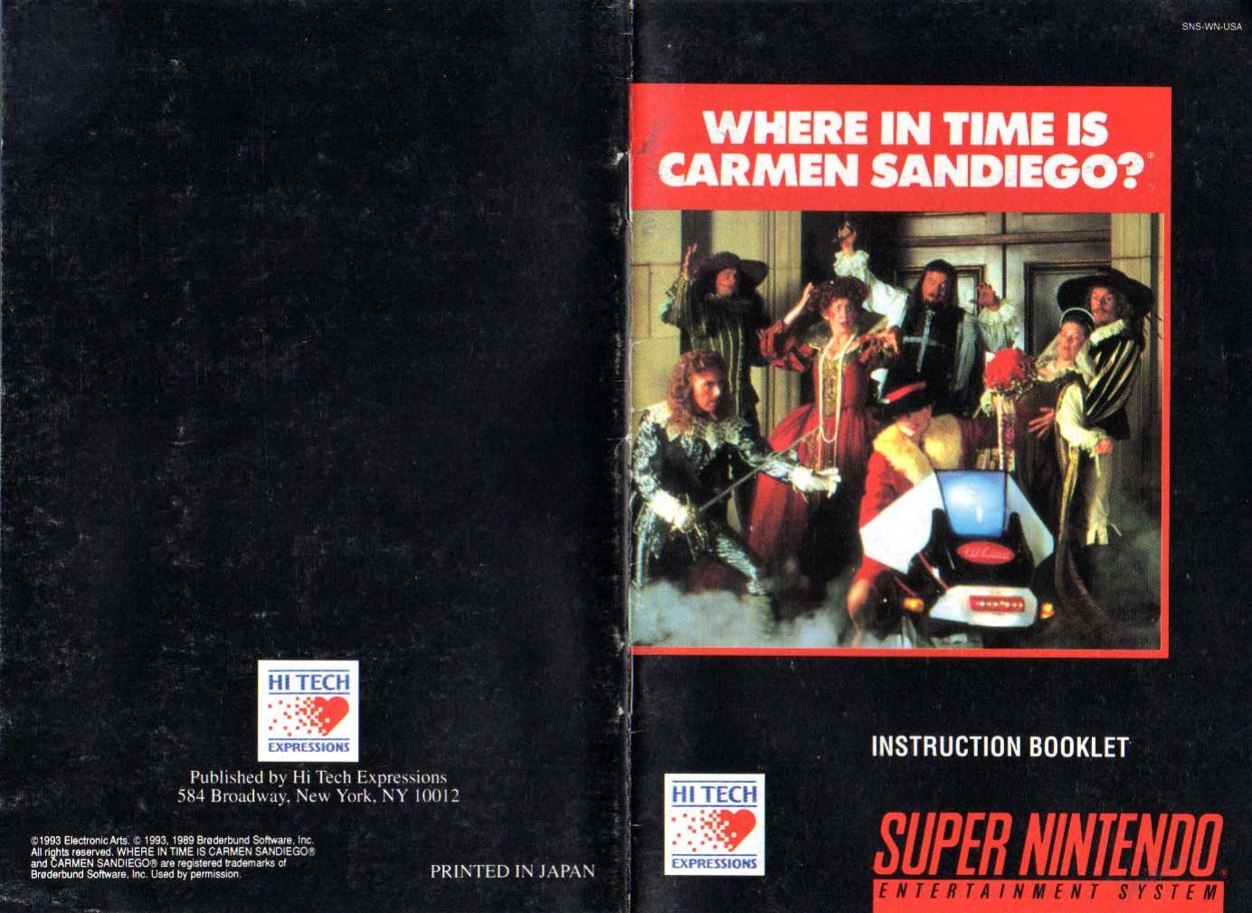 where in time is carmen sandiego usa by Unknown