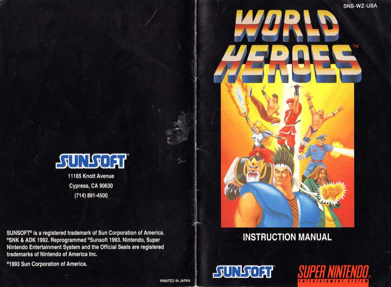 world heroes usa by Unknown