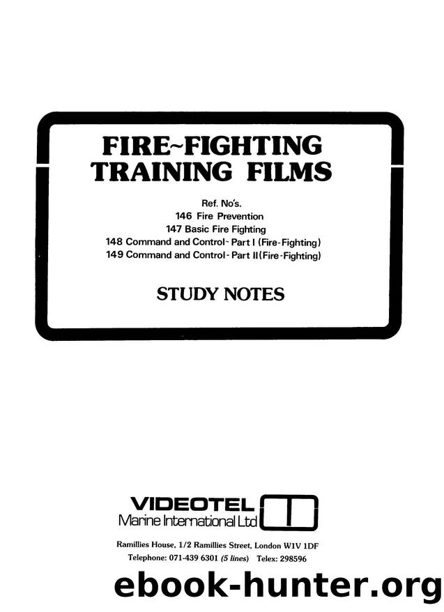 x Fire fighting at sea by Unknown