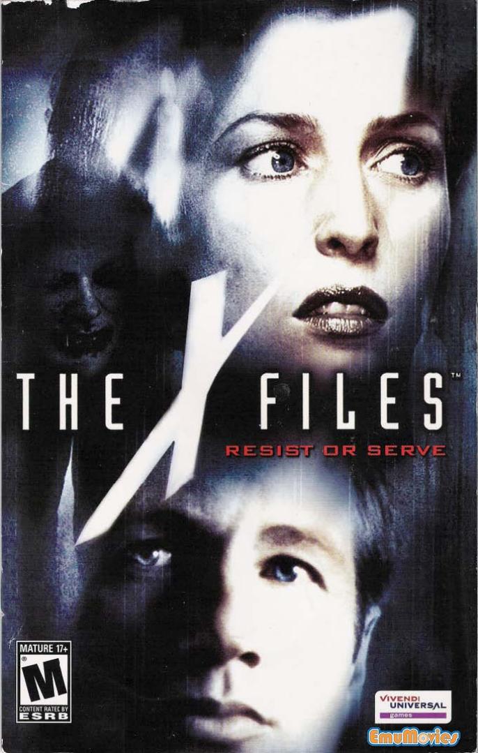 x-files the by resist or serve usa