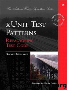 xUnit Test Patterns: Refactoring Test Code (Addison-Wesley Signature Series (Fowler)) by Gerard Meszaros
