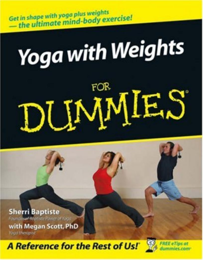 yoga with weights for dummies.EBOOKOID by Unknown