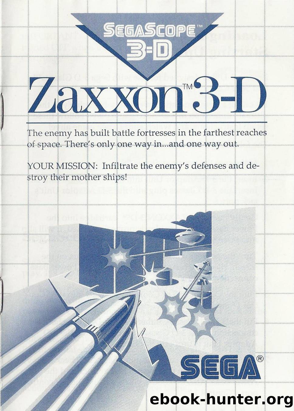 zaxxon 3-d world by Unknown