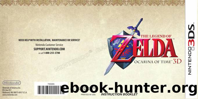 zelda the legend of by ocarina of time 3d