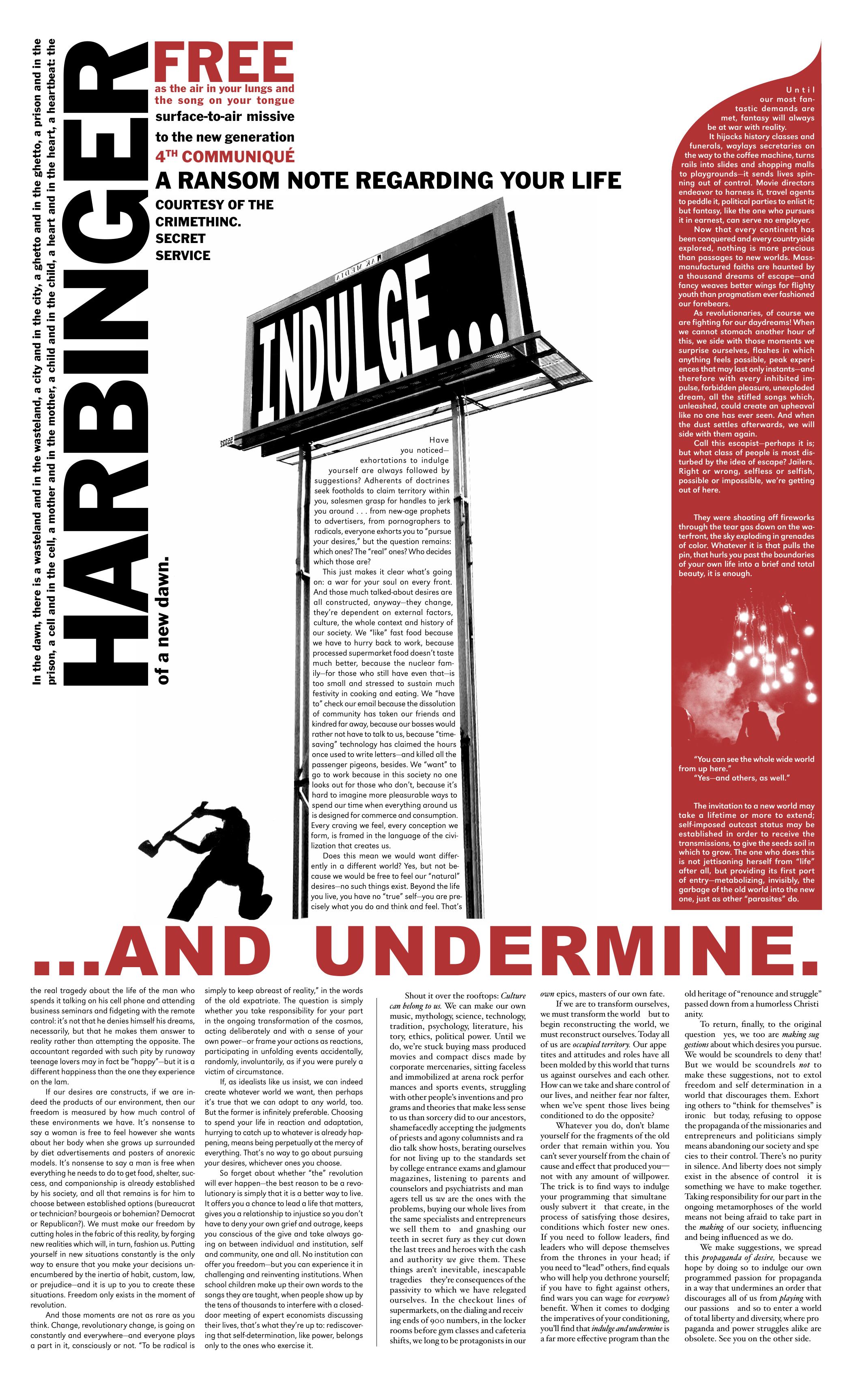 zines by harbinger #4