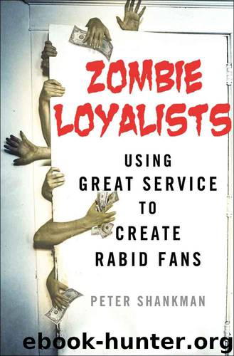 zombie loyalists using great service to create rabid fans by Peter Shankman
