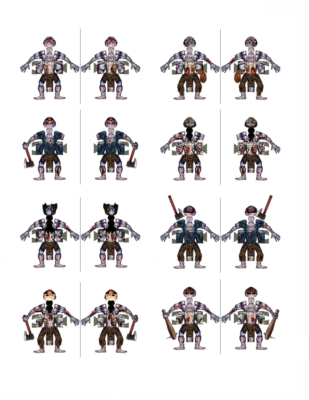 zombie with layers by Unknown